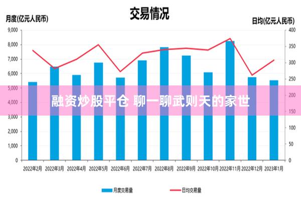 融资炒股平仓 聊一聊武则天的家世