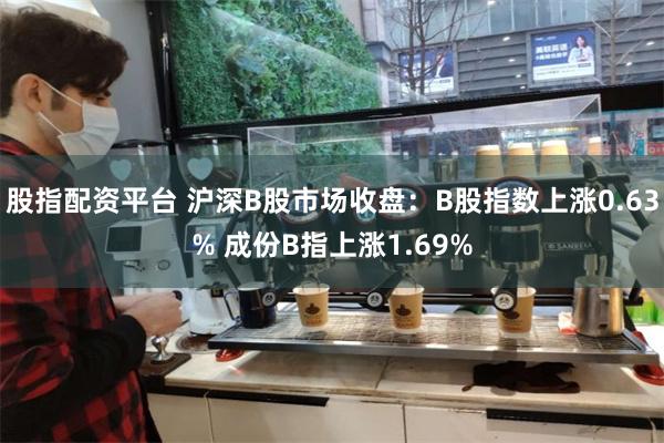 股指配资平台 沪深B股市场收盘：B股指数上涨0.63% 成份B指上涨1.69%