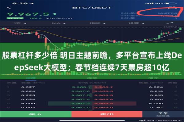 股票杠杆多少倍 明日主题前瞻，多平台宣布上线DeepSeek大模型；春节档连续7天票房超10亿